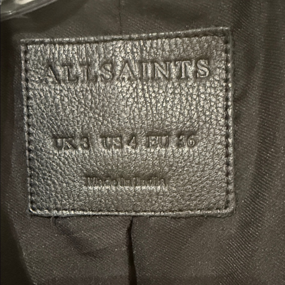 All Saints Dalby Biker Jacket - Picture 6 of 12